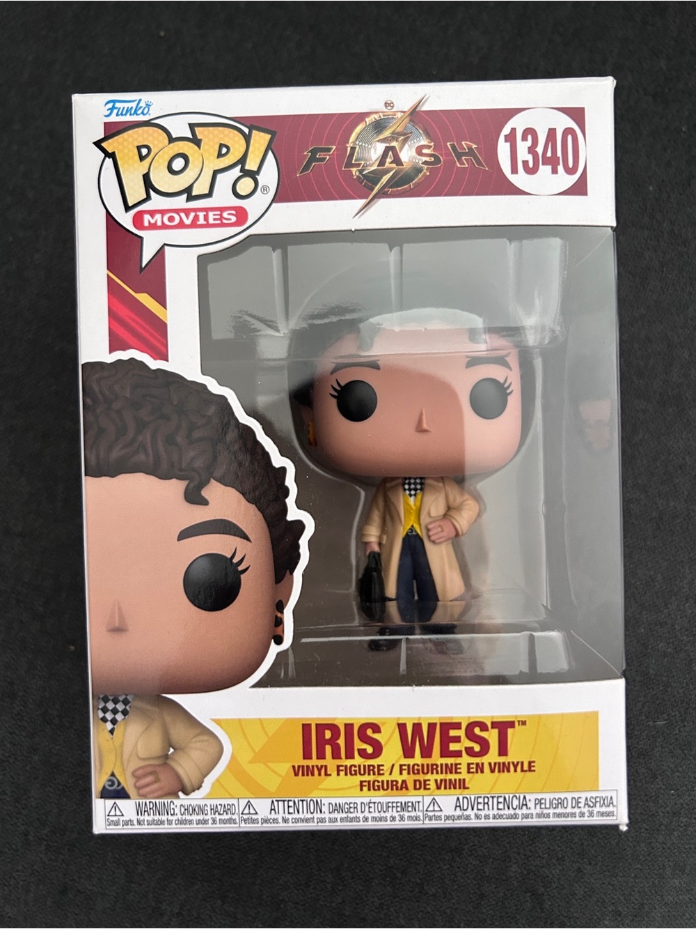 Funko Iris West Vinyl Figure – Beige, Yellow, Navy Colors